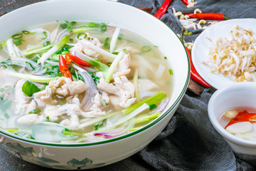 Vietnamese soup Pho GA