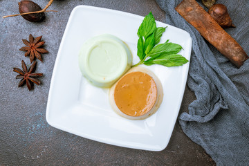 Vietnamese dessert flan