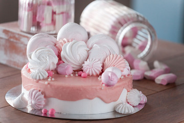 Pink cake