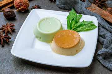 Vietnamese dessert flan