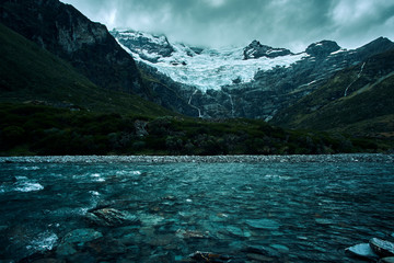 Mount Earnslaw, Otago - Südinsel von Neuseeland