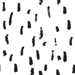 Abstract seamless geometric pattern. Grunge urban background. Modern creative design. Chaotic repetitive background. Forms of dots, lines, ink, paint, marker