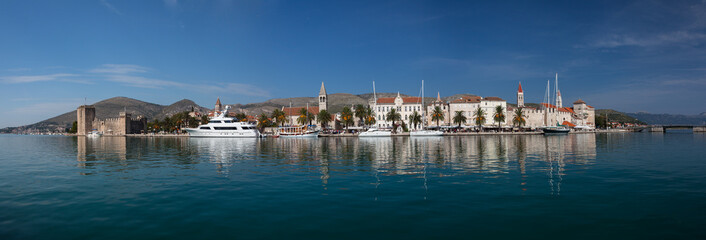 Trogir harbor , Croatia