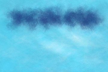 Fototapeta na wymiar Sky blue grungy background texture digital illustration light copy space