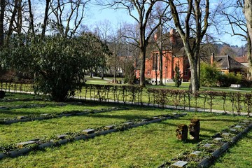 krematorium am friedhof in tuttlingen in deutschland
