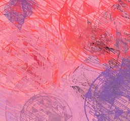 Abstract painting on canvas. Hand made art. Colorful texture. Modern artwork. Strokes of fat paint. Brushstrokes. Contemporary art. Artistic background image.