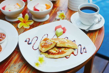 Traditional Balinese breakfast