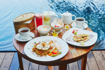 Traditional Balinese breakfast