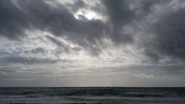 Stormy Ocean Skies