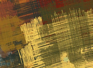 Abstract painting on canvas. Hand made art. Colorful texture. Modern artwork. Strokes of fat paint. Brushstrokes. Contemporary art. Artistic background image.