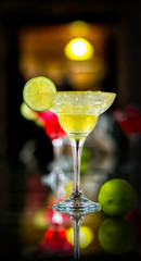 cocktail on the table