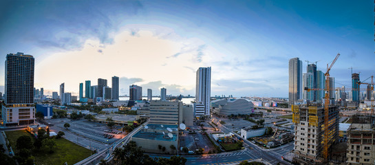 Obraz premium Downtown panoramico