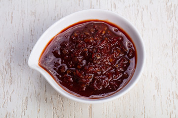 Spicy chili sauce