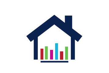 Graph House Logo Icon Element
