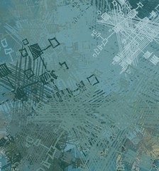 Abstract painting on canvas. Hand made art. Colorful texture. Modern artwork. Strokes of fat paint. Brushstrokes. Contemporary art. Artistic background image.