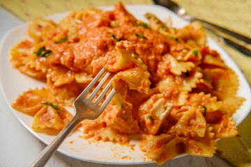 Farfalle alla Vodka