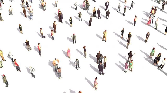 Over Populated World. Growth of the Population. Overpopulation.