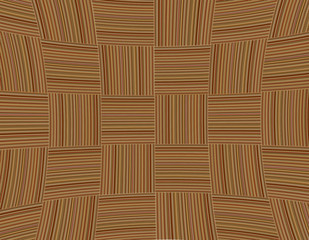 optical effect concave intertwined brown blocks striped texture wood base background
