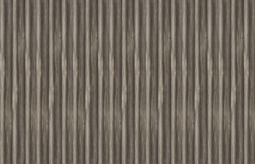 row of vertical beige wooden lines of ribs set of boards narrow infinite repeating natural background