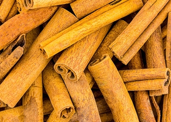 cinnamon stick background brown spice pattern confectionery dessert cocktail basis of hot wine and...