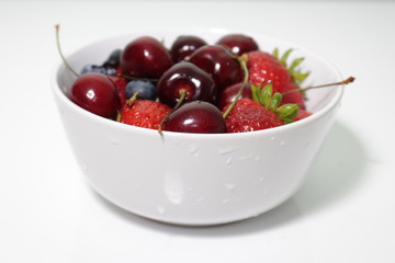 Blueberries, Cherries, Strawberries 2