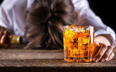 Alcohol.