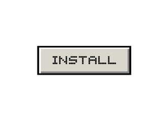 install retro button