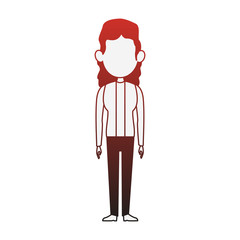 Woman cartoon isolated vector illustration graphic design