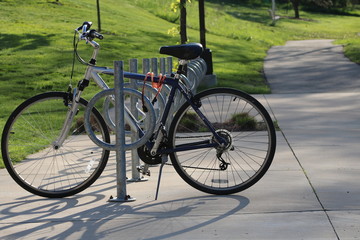 Obraz premium bicycle at school