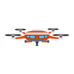 RC drone isolated vector illustration graphic design