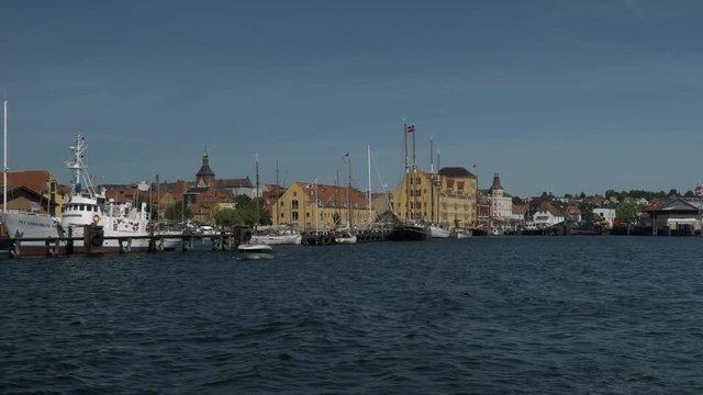 Svendborg Havn, udsejling fra Svendborg Havn