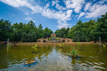 Obraz premium Fountains at Meridian Hill Park, in Washington, DC.