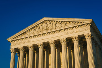 The Surpreme Court, in Washington, DC.