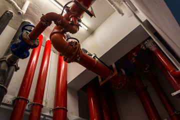 Pumping fire at the facility, the oil base.