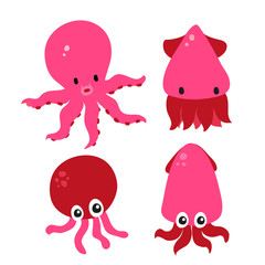 squid character vector design