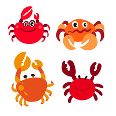 crab character vector design