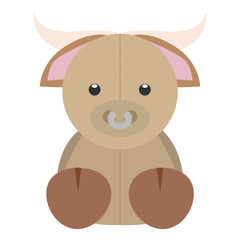 Abstract cute animal