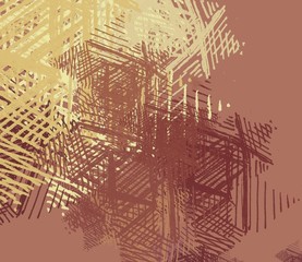 Abstract painting on canvas. Hand made art. Colorful texture. Modern artwork. Strokes of fat paint. Brushstrokes. Contemporary art. Artistic background image.