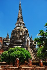 アユタヤ遺跡　タイ