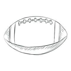 Sport ball sketch