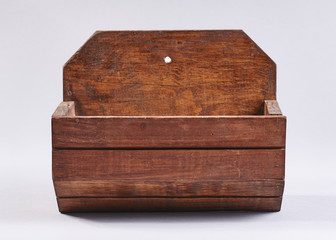 Porta llavero de madera para pared, vintage hecho en México.