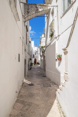 Locorotondo (Puglia, Italy) - The gorgeous white town in province of Bari, chosen among the top 10 most beautiful villages in Southern Italy. Here a view of historic center.