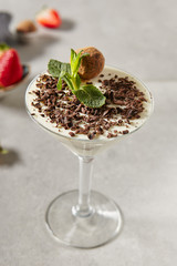 Chocolate Truffle Panna Cotta