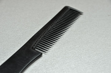 combs and scissors for the hairdresser, tools of the master of hairdressing salon