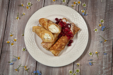 Pancakes With Jam