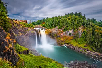  Snoqualmie Falls, Washington, USA © SeanPavonePhoto