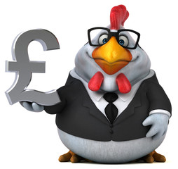 Fun sheep - 3D Illustration