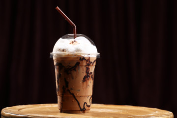 Mocha ice coffee