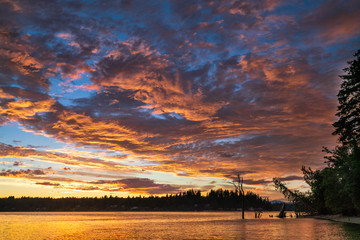 Obraz premium Sunset At Green Cove