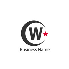 Letter W Logo Template Design